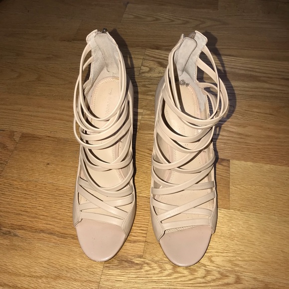 Banana Republic Strappy Nude Heel - Picture 2 of 4